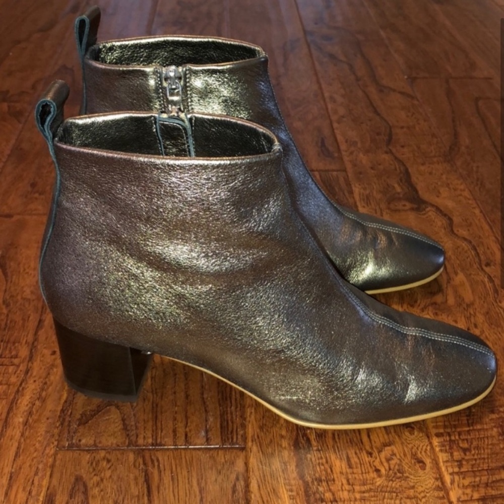Stunning Everlane Bronze Sparkle Day Boot